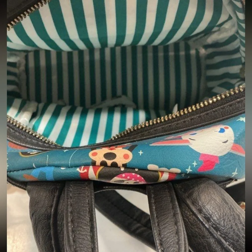 Loungefly x Disney Kids Chibi Backpack Blue and Black